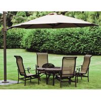 Зонт уличный садовый Garden Way A002-3500 бежевый